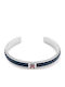 Tommy Hilfiger Βραχιόλι Χειροπέδα από Ανοξείδωτο Ατσάλι 19cm