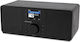 Artsound R9 Επιτραπέζιο Ραδιόφωνο Επαναφορτιζόμενο DAB+ με Bluetooth Μαύρο