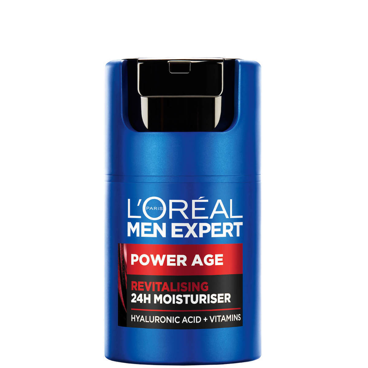 L'Oreal Paris Men Expert Power Age 24ωρη Ανδρική Κρέμα Προσώπου για Ενυδάτωση, Αντιγήρανση & Λάμψη με Υαλουρονικό Οξύ 50ml