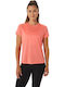 ASICS Women's Athletic T-shirt Orange