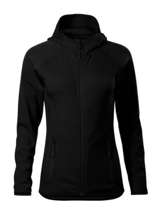 Malfini Direct Women's Hooded Cardigan Black