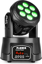 Φωτορυθμικό Wash LED DMX με Ρομποτική Κεφαλή FuZZIX MHC706 RGBW