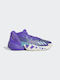 Adidas D.O.N. Issue 4 High Basketball Shoes Purple Rush / Off White / Clear Aqua