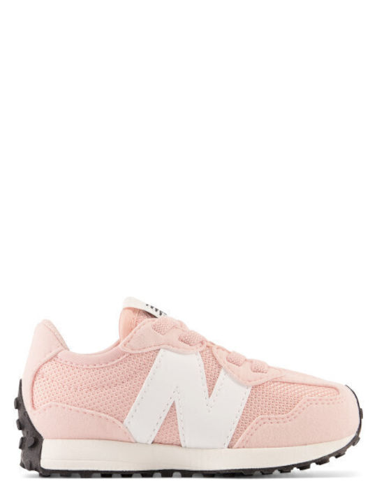 New Balance 327 Bungee Lace Kids Sneakers Pink