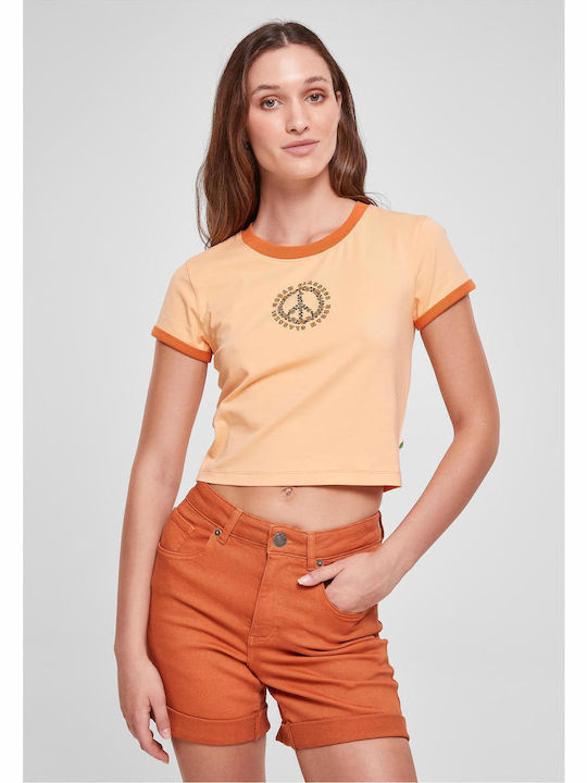Urban Classics Γυναικείο Καλοκαιρινό Crop Top Β...