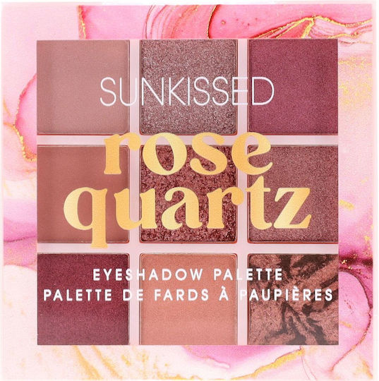 Sunkissed Rose Quartz Παλέτα με Σκιές Ματιών σε Στερεή Μορφή 8.1gr
