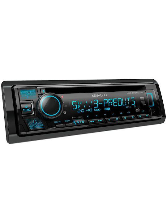 Kenwood Ηχοσύστημα Αυτοκινήτου 1DIN (Bluetooth/USB) με Αποσπώμενη Πρόσοψη