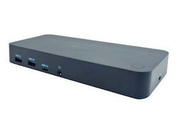 i-tec USB-C Docking Station με HDMI 4K PD Ethernet και συνδεση 2 Οθονών Μαύρο (CATRIPLEDOCKVGAPD)