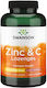 Swanson Zinc + C 100mg 200 Lutschtabletten Orange Zitrone