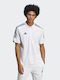 Adidas Herren Sportliches Kurzarmshirt Polo Weiß