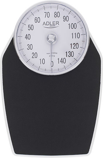 Adler Mechanical Bathroom Scale Black AD 8177