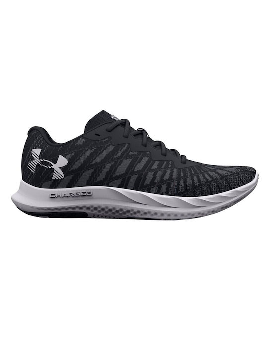 Under Armour Charged Breeze 2 Ανδρικά Αθλητικά Παπούτσια Running Μαύρα