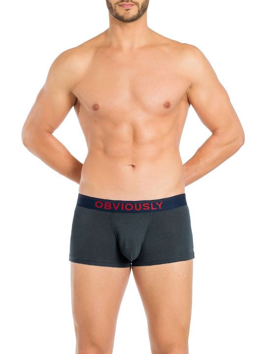 Obviously Apparel - FreeMan Boxers - Dark Grey