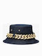 Michael Kors Frauen Denim Hut Eimer Marineblau