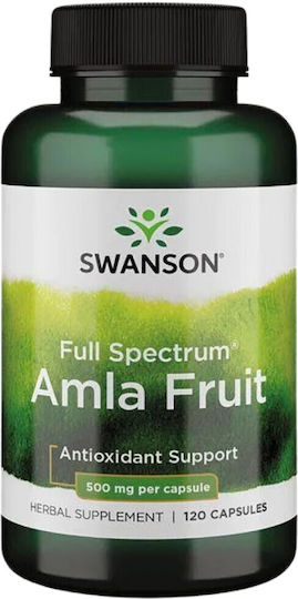 Swanson Vollspektrum Amla-Frucht 500 mg 120 Kapseln