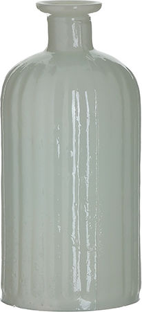 Click Glass Vase Gray Dimensions 9x20cm