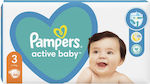 Pampers Active Baby Πάνες με Αυτοκόλλητο No. 3 για 6-10kg 44τμχ