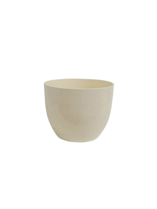 Marhome Orchidea Flower Pot 12x9cm Cream 09-00-550 Cream