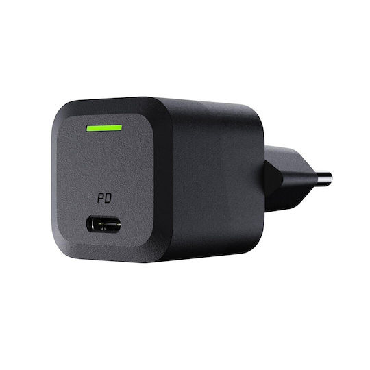 Green Cell Green Cell GaN Wireless Charger with USB-C Port 33W Power Delivery and Quick Charge 3.0 Black