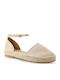 Women's Suede Espadrilles Beige