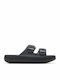 Women's Flat Sandals Anatomic Flatforms in Black Color