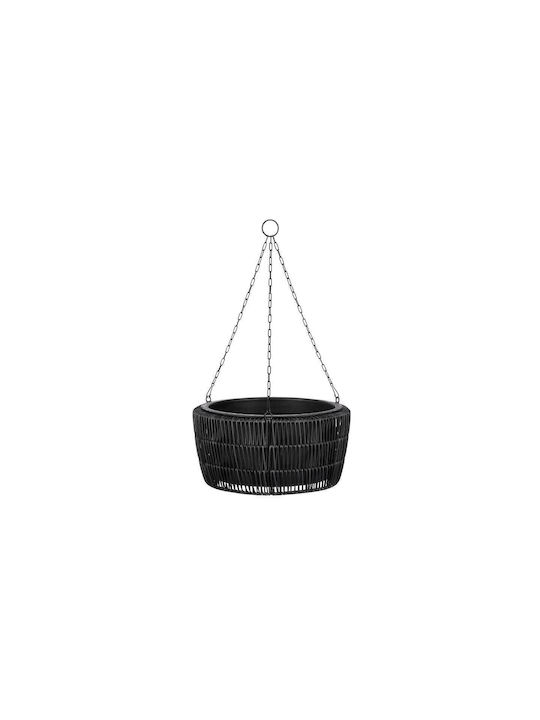 Peta bowl hanging black 36cm (1110152)