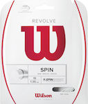 Wilson Revolve Tennis-Saiten Weiß 12.2m, Ø1.35mm