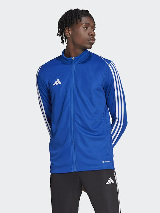adidas Tiro 23 League Ανδρική Αθλητική Ζακέτα Μπλε