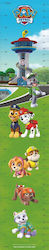 Foam Height Rod Paw Patrol Multicolour