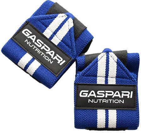 Gaspari Weightlifting Wrist Wraps 2pcs Blue