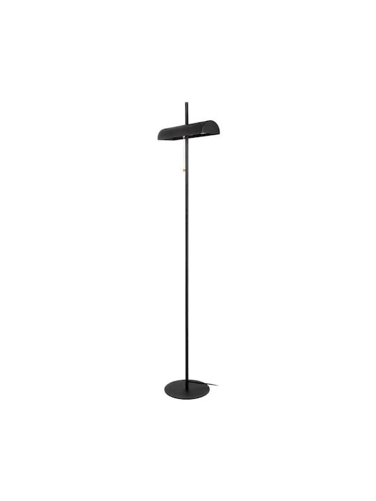 VK Lighting VK/03243/B Μοντέρνο Φωτιστικό Δαπέδου Υ140xΜ36εκ. με Ντουί για Λαμπτήρα E27 σε Μαύρο Χρώμα