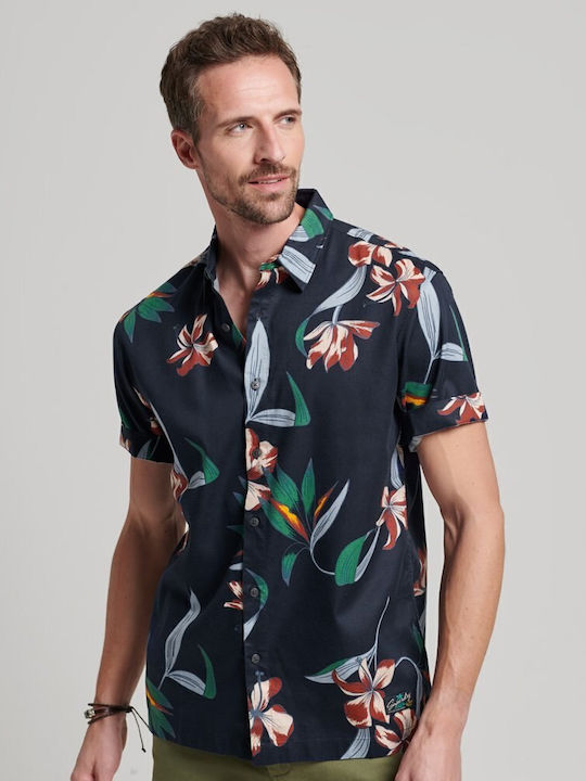 Superdry Hawaiian Κοντομάνικο Πουκάμισο σε Κανο...