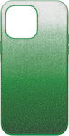 Swarovski High Back Cover Πλαστικό Πράσινο (iPhone 14 Pro Max)