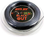 Pros Pro Blackout Tennissaite (1.24mm, 200m) Schwarz