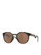 Oakley HSTN Men's Sunglasses with Green Plastic Frame and Brown Polarized Lens OO9242-03