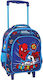 Must The Amazing Spiderman Σχολική Τσάντα Τρόλεϊ Νηπιαγωγείου Πολύχρωμη