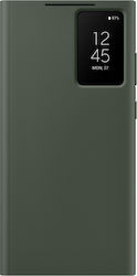 Samsung Smart View Wallet Kunststoff Khaki (Galaxy S23 Ultra) EF-ZS918CGEGWW