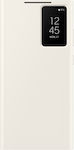 Samsung Smart View Wallet Πλαστικό Cream (Galaxy S23 Ultra)
