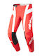 Alpinestars MX Techstar Summer Motocross Pants Rot