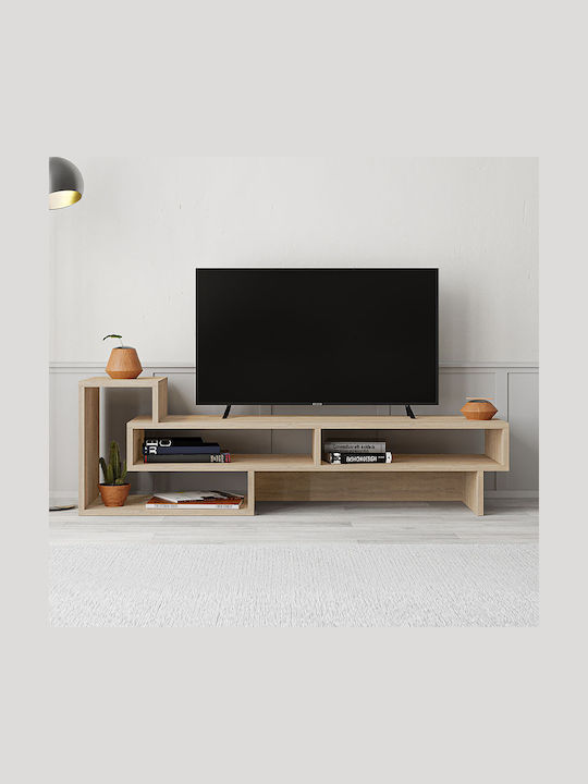 TV Stand Tetra Natural M136.7xD40xH42cm