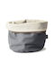 Marva Brotkorb Stoff Gray 20x20cm