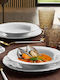 Cryspo Trio Kaiser White Porcelain Dinnerware Set 72pcs