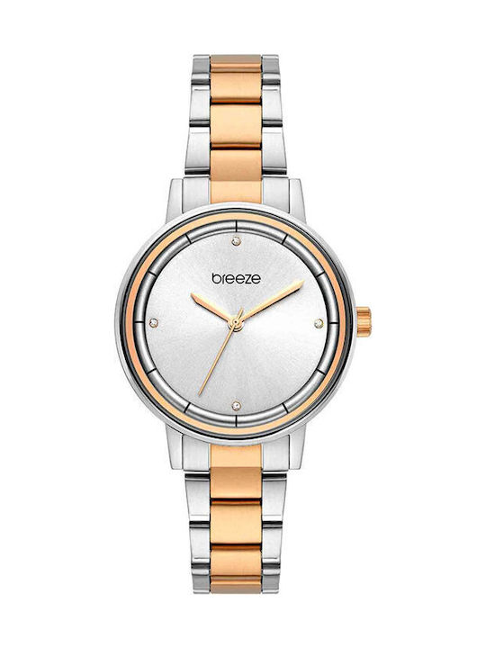 Breeze Mystique Women's Watch with Metal Bracelet