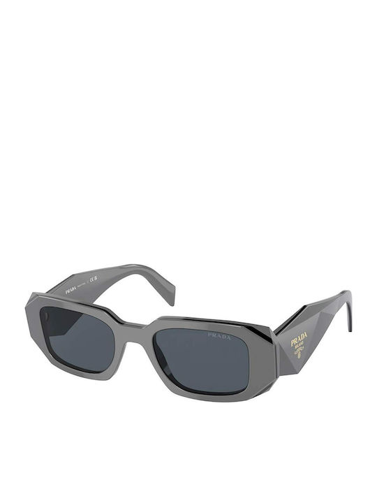 Prada Women's Sunglasses with Gray Plastic Fram...