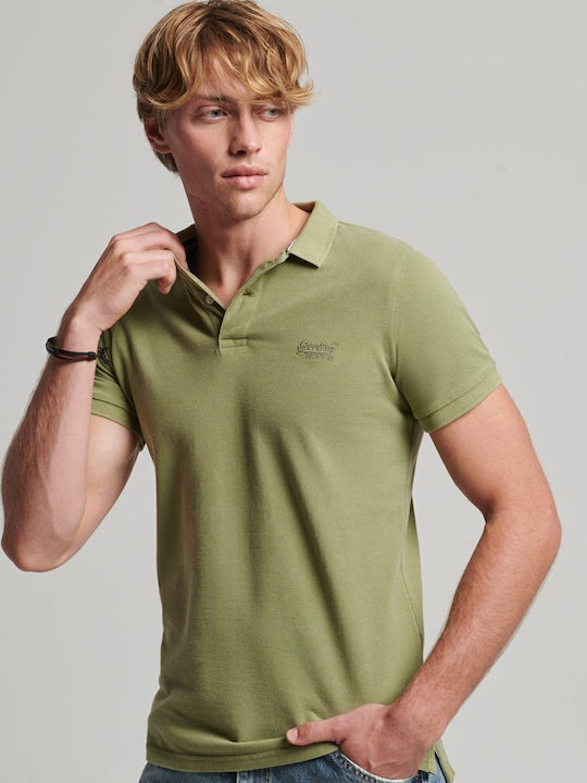 Destroy Polo T-shirt Khaki