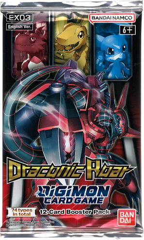 Namco - Bandai Digimon - Pachet Booster Draconic Roar Ex-03 (Engleză)