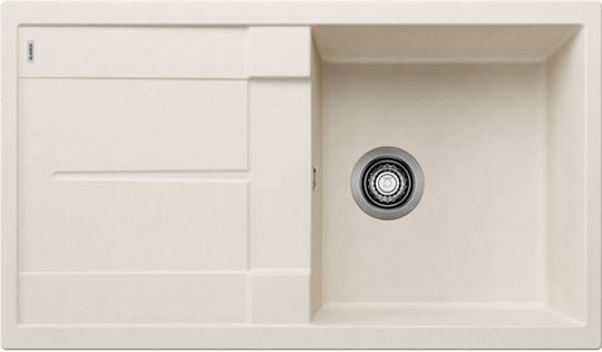 Blanco Metra 5 S 527110 Drop-In Мивка от Синтетичен Гранит Ш86xД50см Soft White