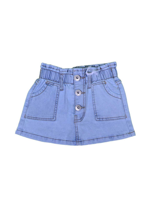 Joyce Kids Denim Skirt Blue