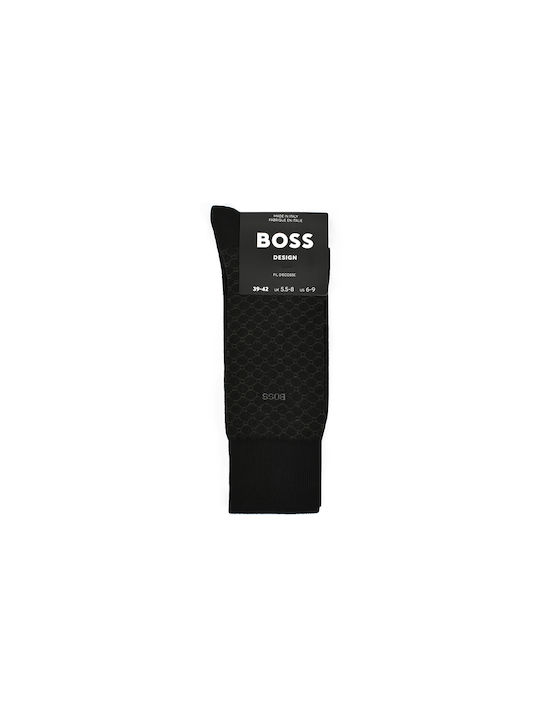 Hugo Boss Bărbați Șosete Negre 1Pachet