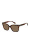 Polaroid Women's Sunglasses with Brown Tartaruga Metal Frame and Brown Polarized Lens PLD6192/S 086/SP